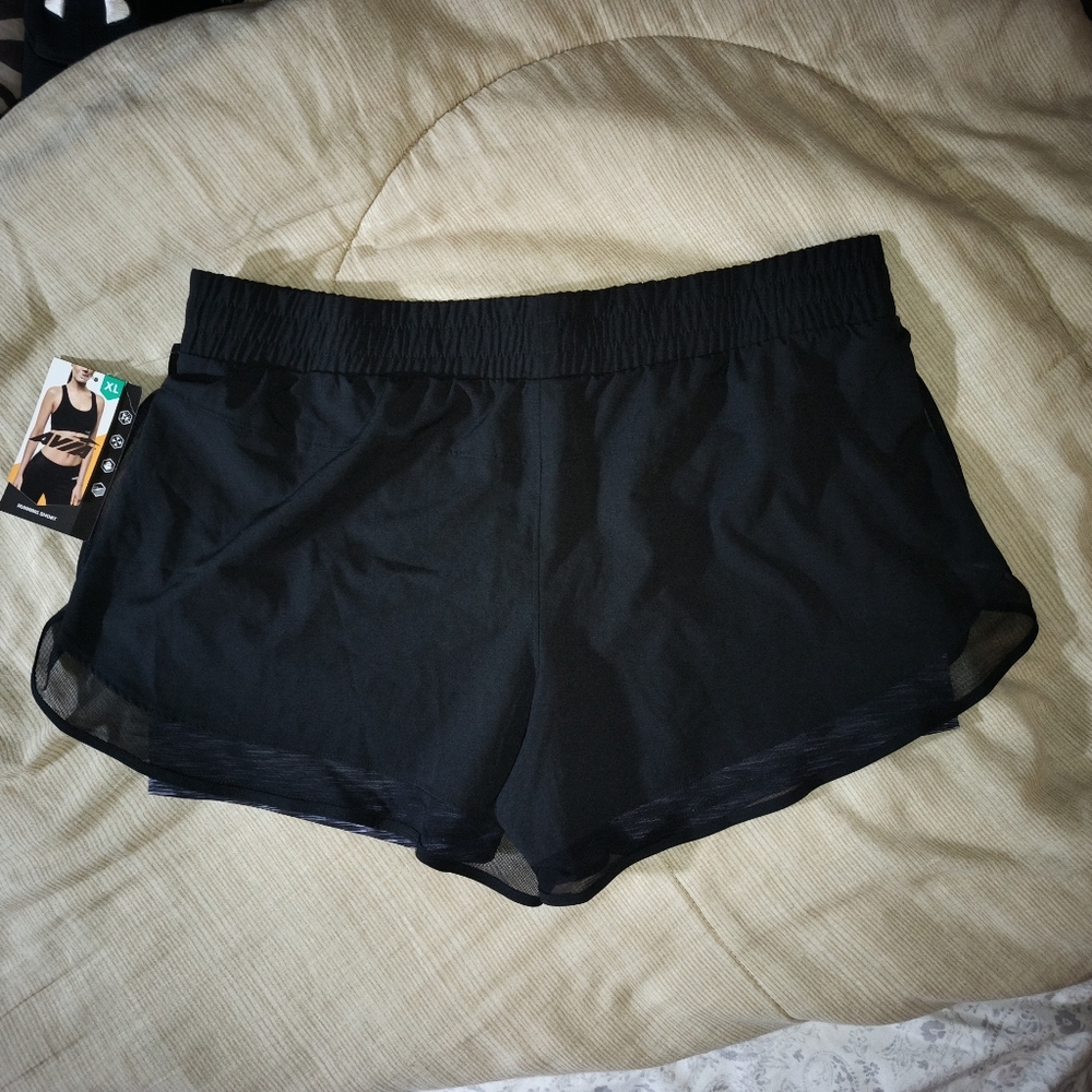 Avia Black Women's Athletic Shorts